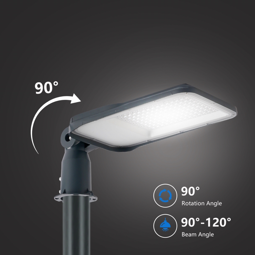 Brilagi - LED Vonkajšie pouličné svietidlo s kĺbom URBANLIGHT LED/100W/230V antracit IP65