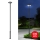Brilagi - LED vonkajšie uličné svietidlo so stĺpom 5 m URBANSPARK LED/120W/230V čierne IP65