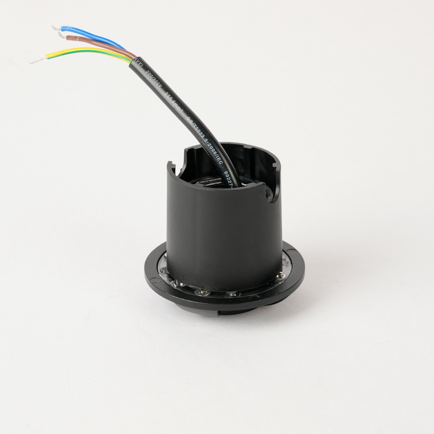 Brilagi - LED vonkajšie zapustené nájazdové svietidlo GROUNDRAY LED/1W/230V čierne IP67