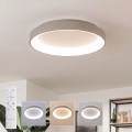 BRILAGI - LED zatemnjiva stropna svetilka FALCON II LED/99W/230V 3000-6500K premer 60 cm bela/bež + daljinski upravljalnik