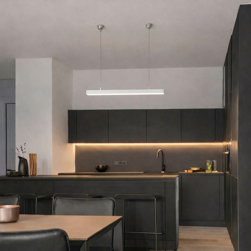 Brilagi - LED Závesné svietidlo FULLDAY LED/10/15/20W/230V 2700/4000/6000K 60 cm biele