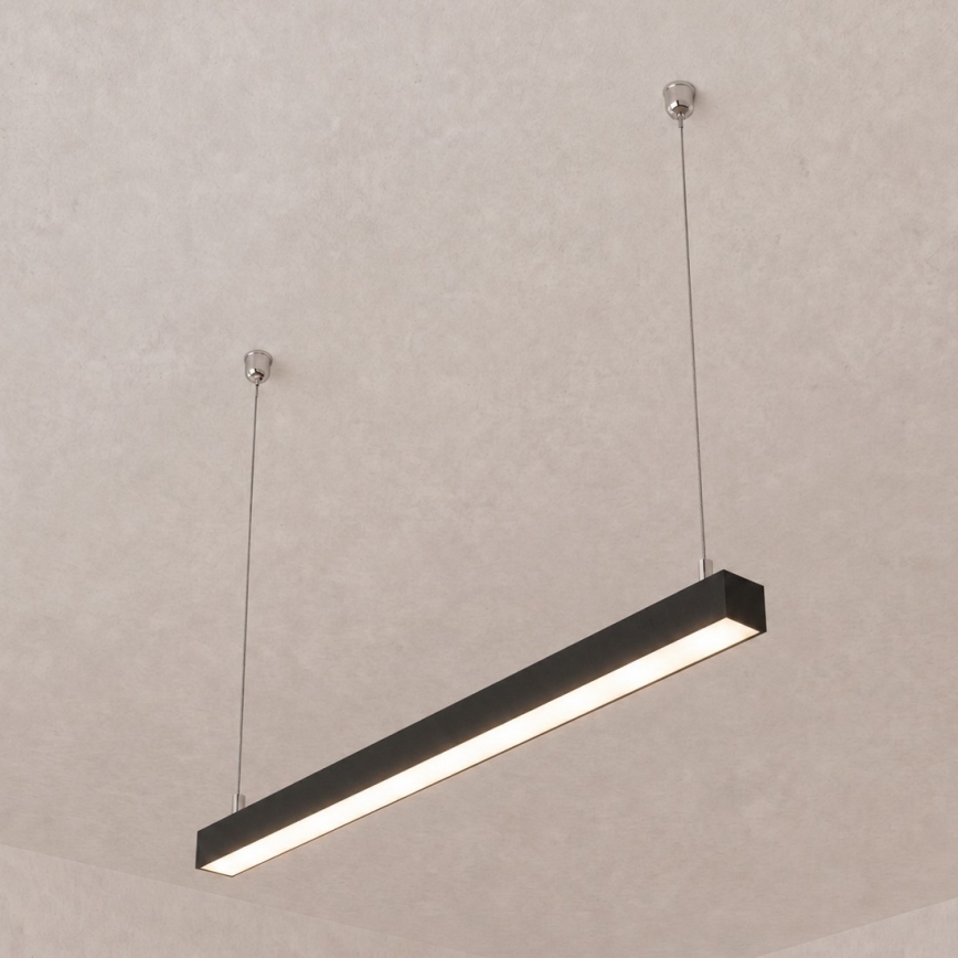 Brilagi - LED závesné svietidlo FULLDAY LED/10/15/20W/230V 2700/4000/6000K 60 cm čierne