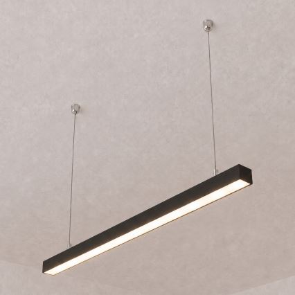 Brilagi - LED závesné svietidlo FULLDAY LED/20/30/40W/230V 2700/4000/6000K 120 cm čierna