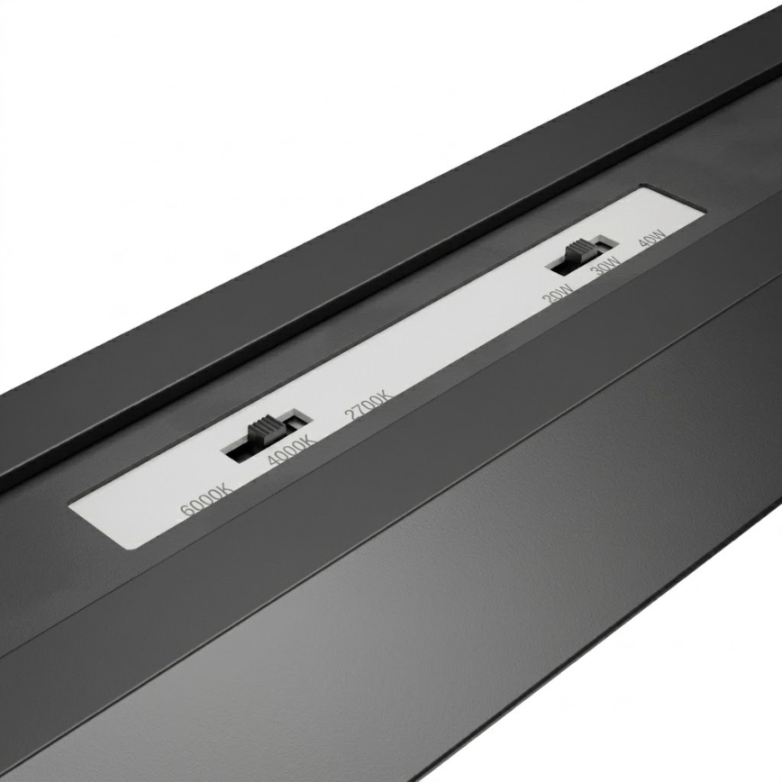 Brilagi - LED závesné svietidlo FULLDAY LED/20/30/40W/230V 2700/4000/6000K 120 cm čierna