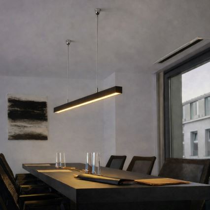 Brilagi - LED závesné svietidlo FULLDAY LED/20/30/40W/230V 2700/4000/6000K 120 cm čierna