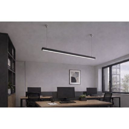 Brilagi - LED závesné svietidlo FULLDAY LED/20/30/40W/230V 2700/4000/6000K 120 cm čierna