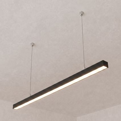 Brilagi - LED Závesné svietidlo FULLDAY LED/30/40/50W/230V 2700/4000/6000K 150 cm čierna