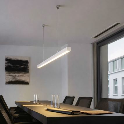 Brilagi - LED závesné svietidlo FULLDAY LED/30/40/50W/230V 2700/4000/6000K 150 cm biela