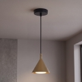 BRILAGI - LED Závesné svietidlo na lankách CONE SINGLE 1xGX53/15W/230V zlatá
