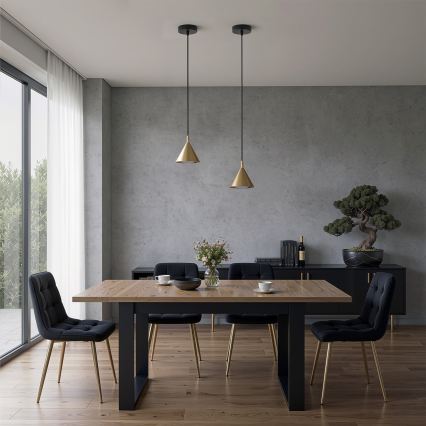 BRILAGI - LED Závesné svietidlo na lankách CONE SINGLE 1xGX53/15W/230V zlatá