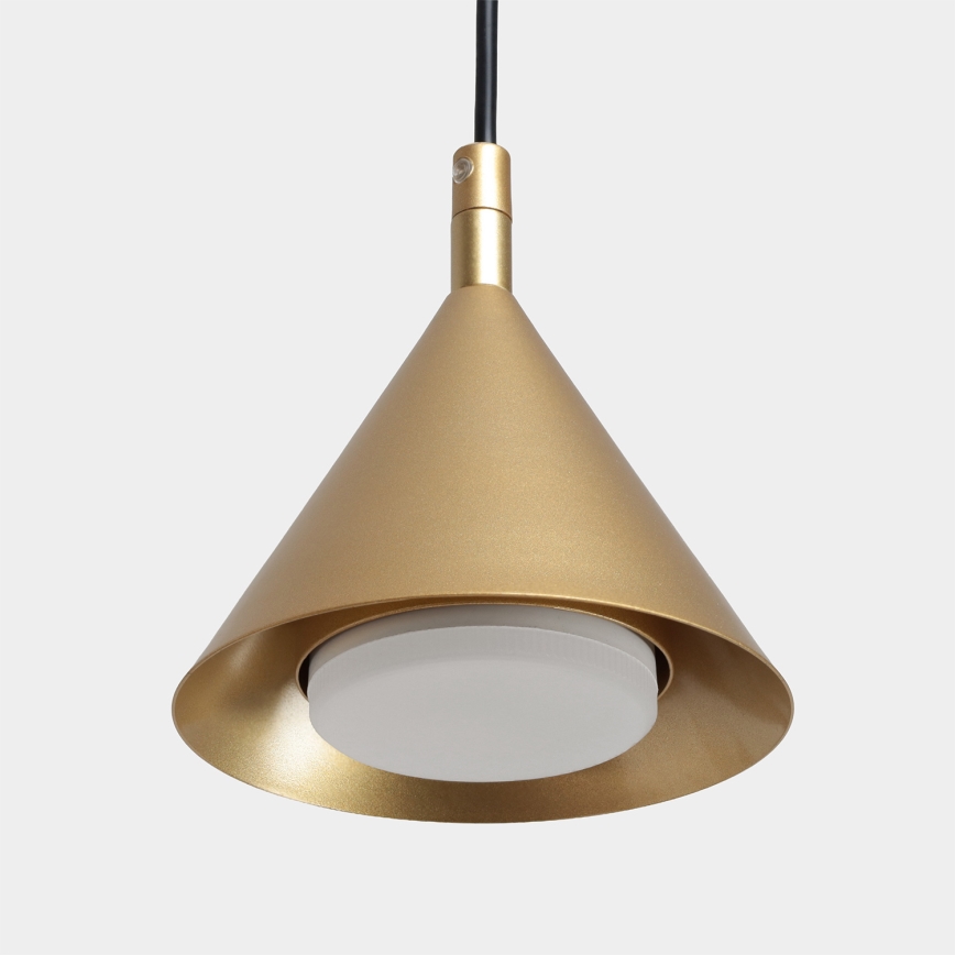 BRILAGI - LED Závesné svietidlo na lankách CONE SINGLE 1xGX53/15W/230V zlatá