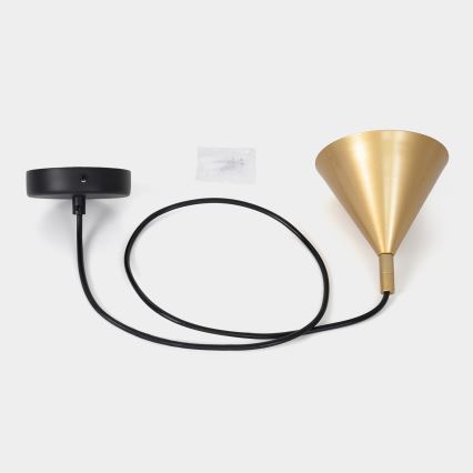 BRILAGI - LED Závesné svietidlo na lankách CONE SINGLE 1xGX53/15W/230V zlatá