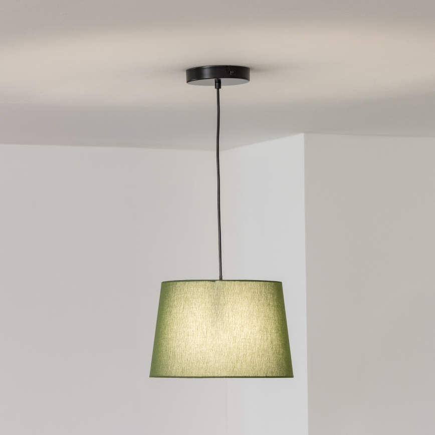 Brilagi - LED závesné svietidlo na lanku CERIA 1xE27/40W/230V, priemer 30 cm, zelené