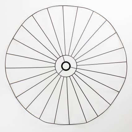 Brilagi - LED závesné svietidlo na lanku CERIA WIRE 1xE27/40W/230V Ø 80 cm čierna