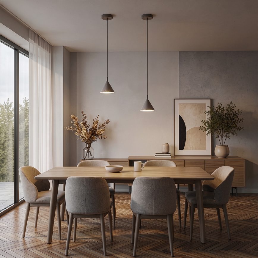 BRILAGI - LED Závesné svietidlo na lanku CONE SINGLE 1xGX53/15W/230V béžová