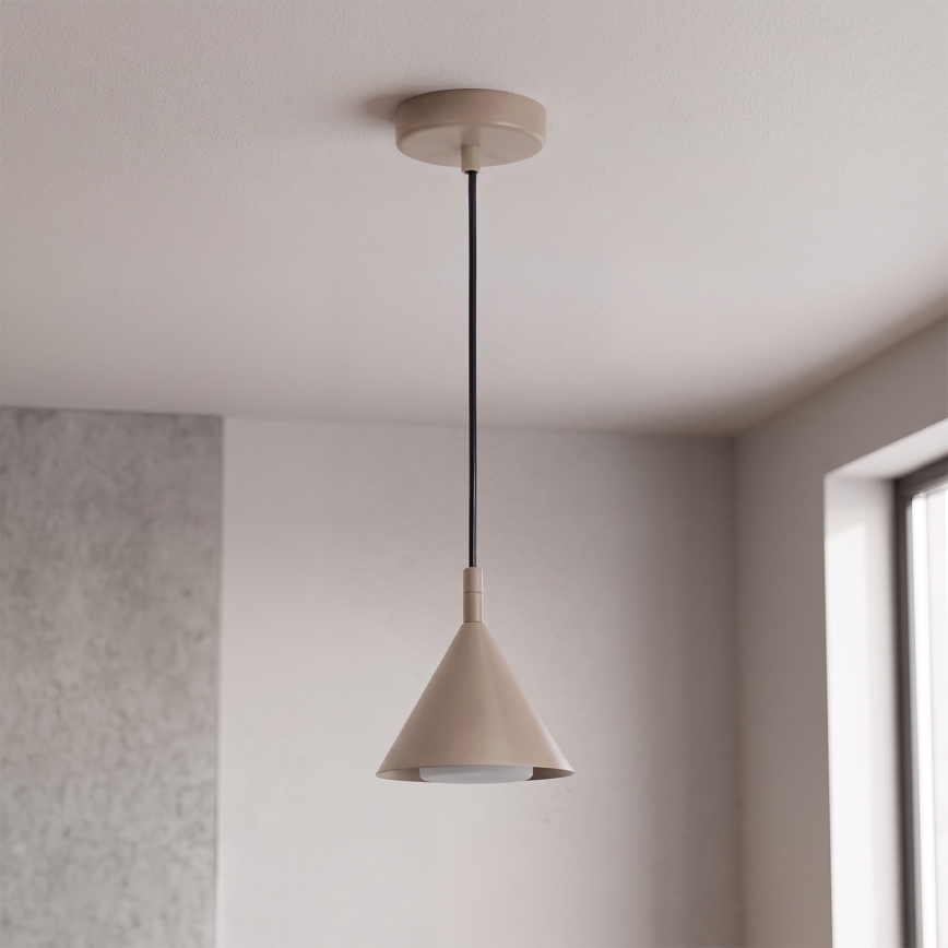 BRILAGI - LED Závesné svietidlo na lanku CONE SINGLE 1xGX53/15W/230V béžová