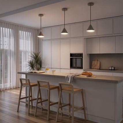 BRILAGI - LED Závesné svietidlo na lanku CONE SINGLE 1xGX53/15W/230V béžová