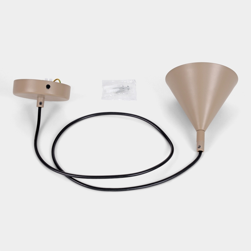 BRILAGI - LED Závesné svietidlo na lanku CONE SINGLE 1xGX53/15W/230V béžová