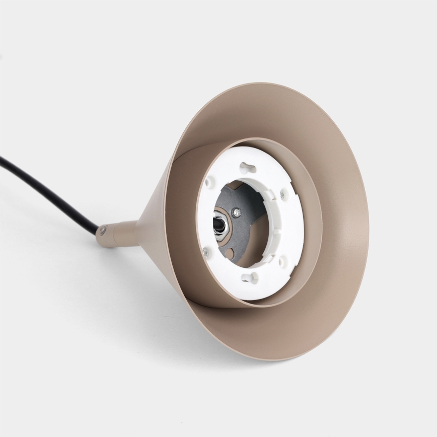 BRILAGI - LED Závesné svietidlo na lanku CONE SINGLE 1xGX53/15W/230V béžová