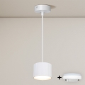 BRILAGI - LED Závesné svietidlo na lanku STRIPY 1xGX53/15W/230V pr. 82 mm biela