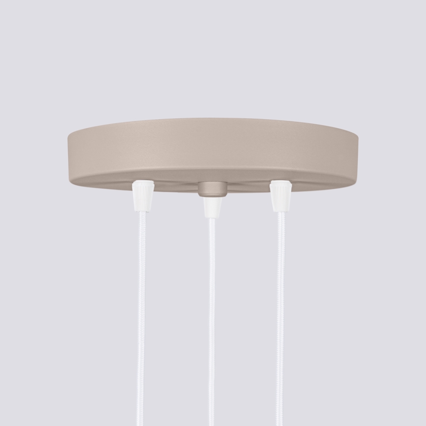 Brilagi - LED závesný luster CRESTO 3xGU10/10W/230V taupe