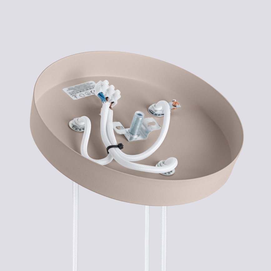 Brilagi - LED závesný luster CRESTO 3xGU10/10W/230V taupe
