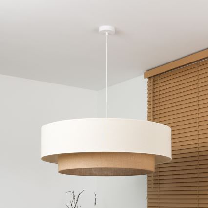 Brilagi - LED závesný luster na lane BOHO STYLE, 3× E27 (max. 15 W), 230 V, priemer 80 cm