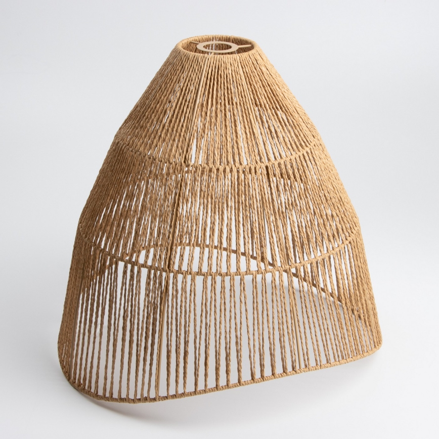 Brilagi - LED zavesný luster na lanku CERIA BOHO 1xE27/40W/230V pr. 50 cm hnedá