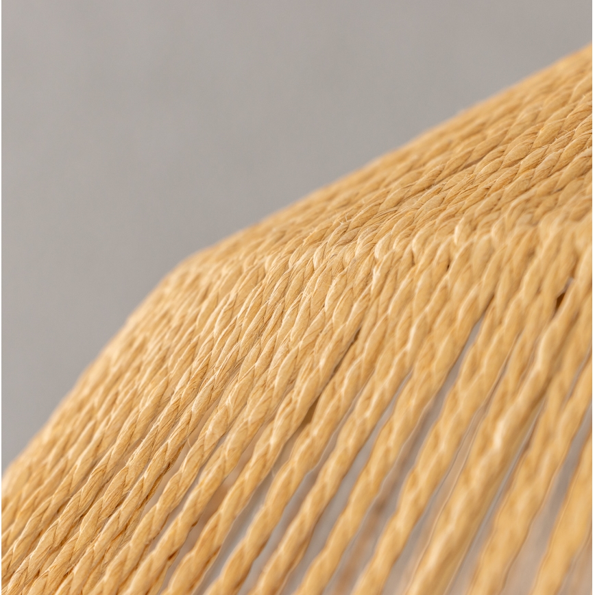 Brilagi - LED závesný luster na lanku CERIA BOHO 1xE27/40W/230V priemer 50 cm hnedý