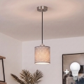 Brilagi - LED závesný luster na lanku NUBILA 1xE27/60W/230V pr. 14 cm čierna/šedá