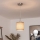 Brilagi - LED závesný luster na lanku NUBILA 1xE27/60W/230V pr. 14 cm hnedý