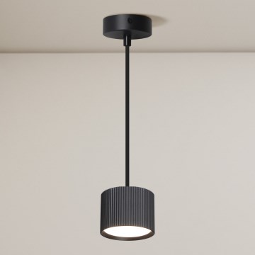 Brilagi - LED Závesný luster STRIPY na lane 1xGX53/15W/230V čierny