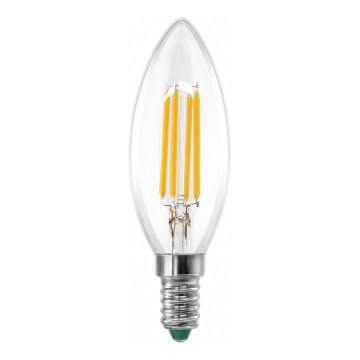Brilagi - LED žiarovka FILAMENT CLASIC ONE C35 E14/6W/230V 4000K
