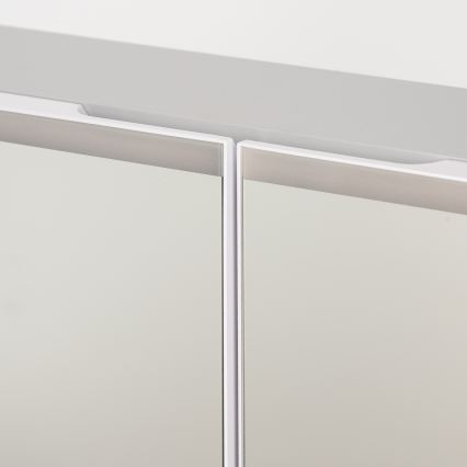 BRILAGI - LED zrkadlová kúpeľňová skrinka s podsvietením NOTO DOUBLE 60x65 cm