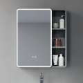BRILAGI - LED zrkadlová kúpeľňová skrinka s podsvietením NOTO SINGLE 60x65 cm