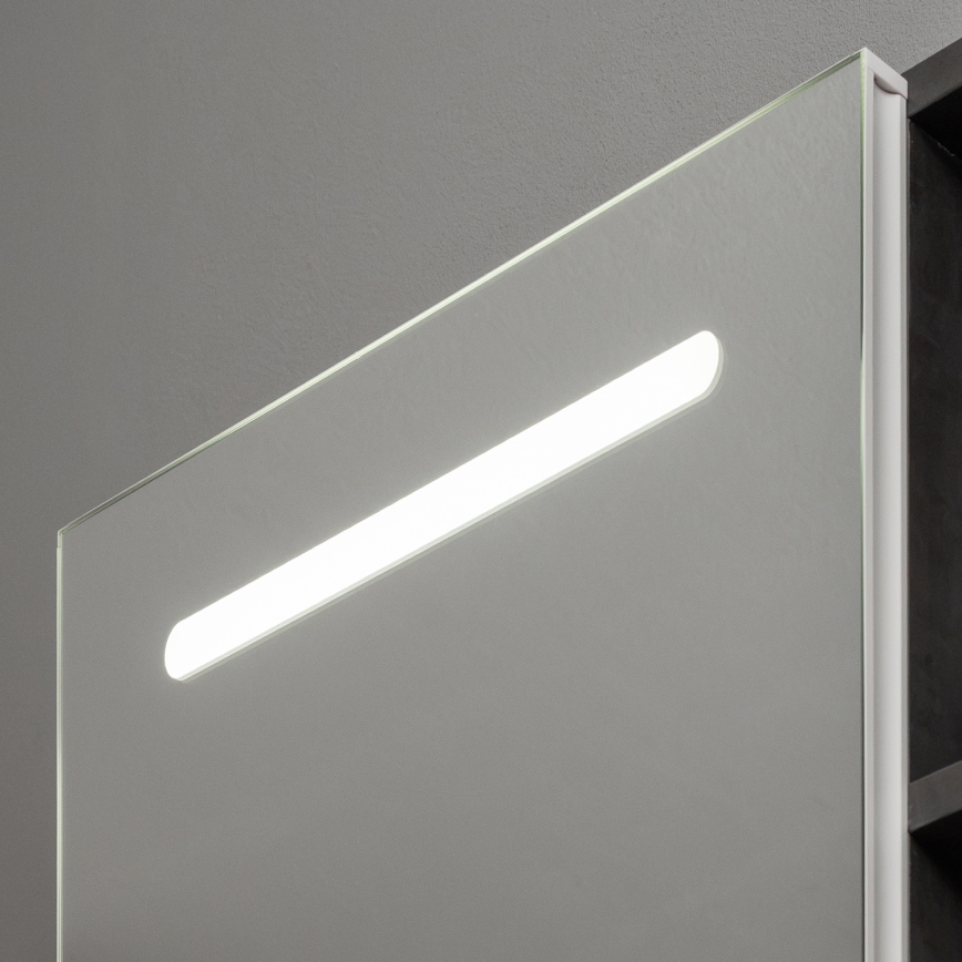 BRILAGI - LED zrkadlová kúpeľňová skrinka s podsvietením TRABIA SINGLE 60x70 cm