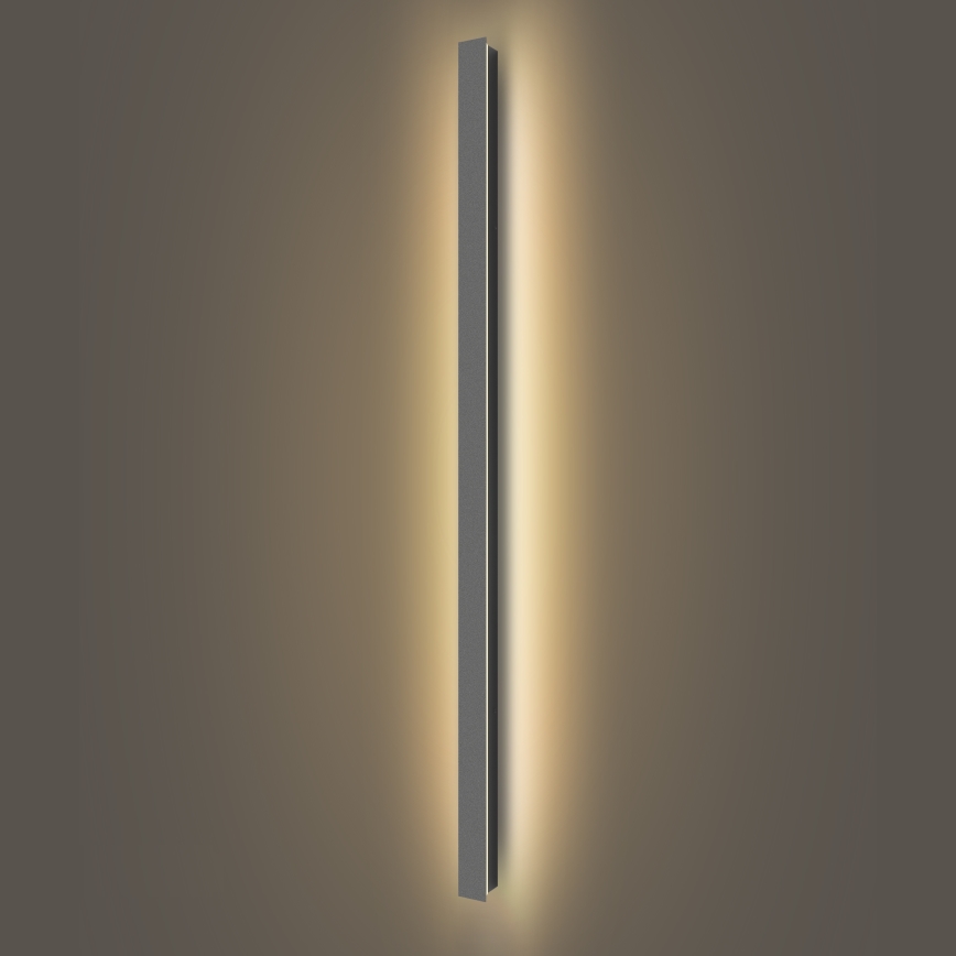Brilagi - LINEAR vonkajšie nástenné LED svietidlo 32W/230V 3000K IP65 140 cm antracit CRI 90