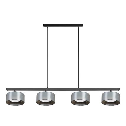 Brilagi - Luster na lane AURA LUX 4xGX53/30W/230V čierna/dymová