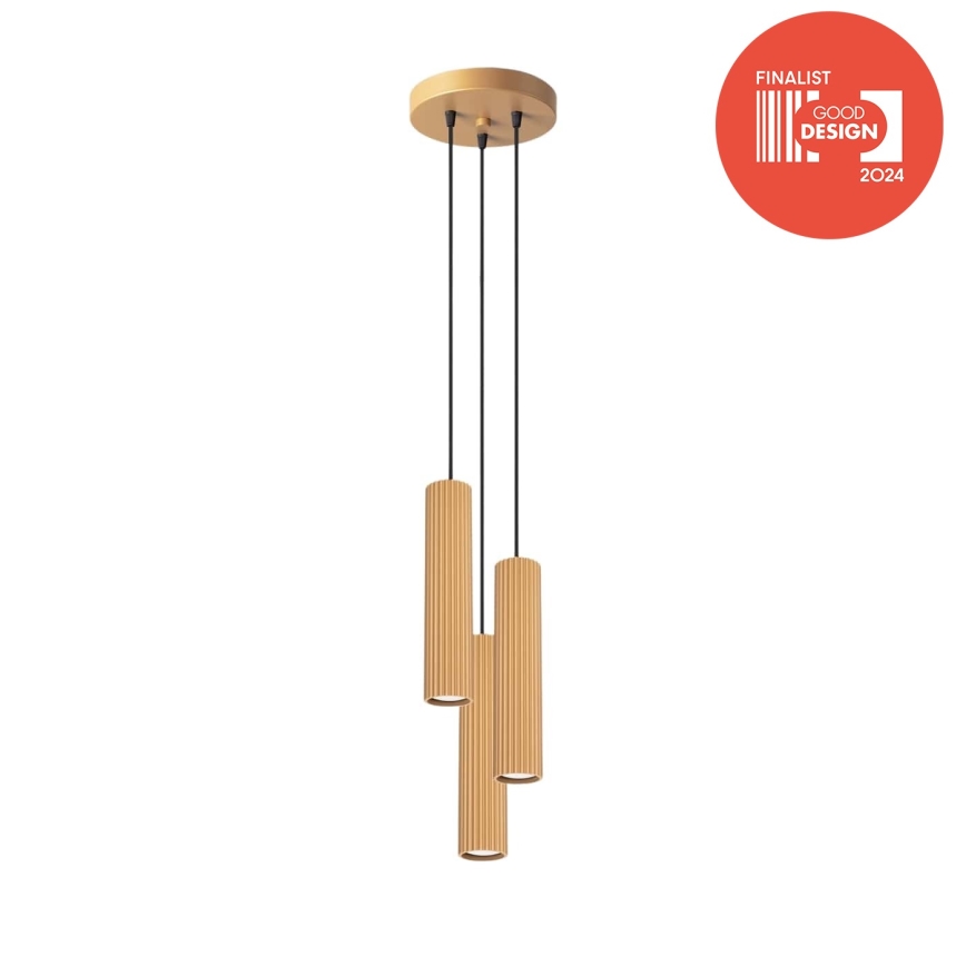 Brilagi - Luster na lane CRESTO 3xGU10/10W/230V zlatý