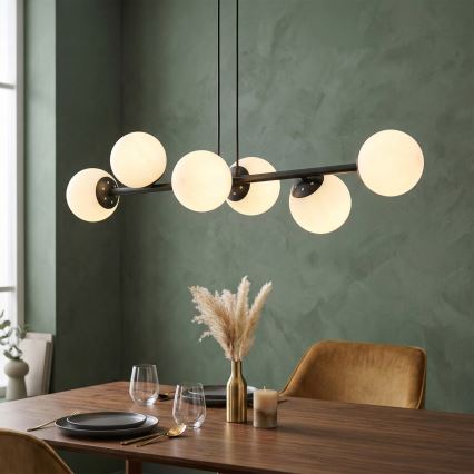 Brilagi - Luster na lane MALONY 6xE14/20W/230V čierna