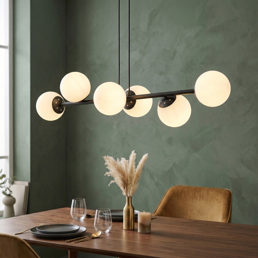 Brilagi - Luster na lane MALONY 6xE14/20W/230V čierna