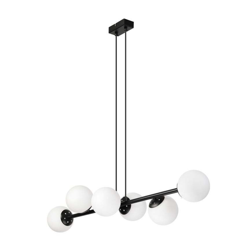 Brilagi - Luster na lane MALONY 6xE14/20W/230V čierna