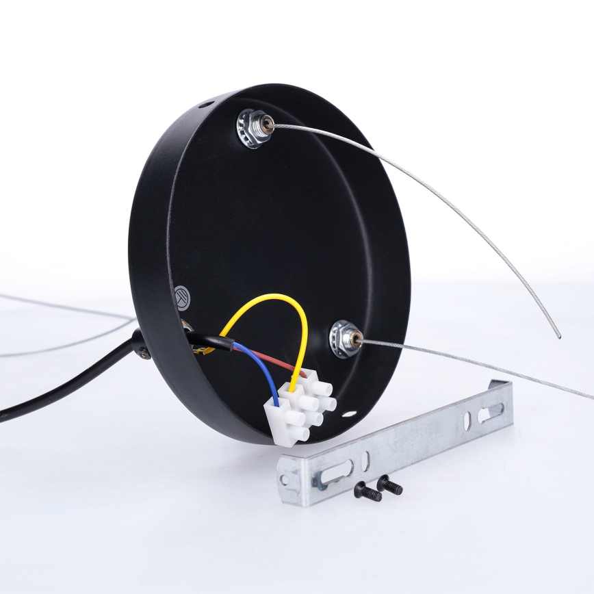 BRILAGI - Luster na lane SELE 4xGU10/30W/230V čierna