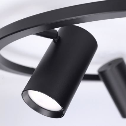 BRILAGI - Luster na lane SELE 4xGU10/30W/230V čierna