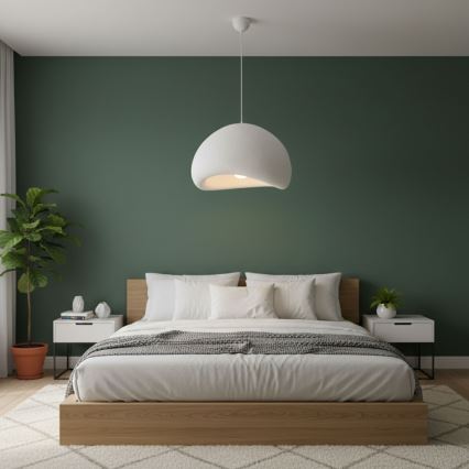 Brilagi - Luster na lane WABI SABI 1xE27/40W/230V priemer 50 cm biela