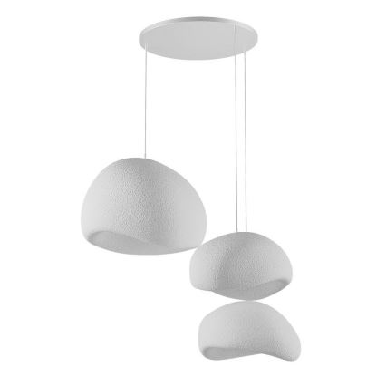 Brilagi - Luster na lane WABI SABI 3xE27/40W/230V priemer 76 cm biela
