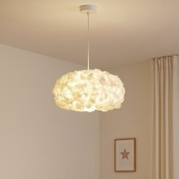 Brilagi - Luster na lankách SOLEAIR 1xE27/60W/230V pr. 45 cm biela