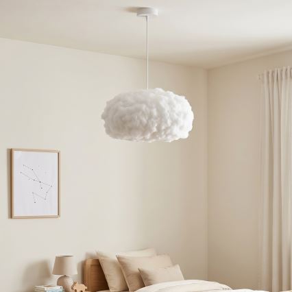 Brilagi - Luster na lankách SOLEAIR 1xE27/60W/230V pr. 45 cm biela