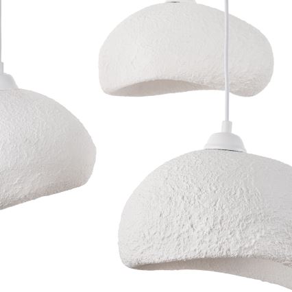 Brilagi - Luster na lankách WABI SABI 3xE27/40W/230V priemer 60 cm biela