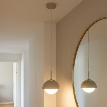 Brilagi - Luster na lanku 1xE27/60W/230V priem. 18 cm béžová/zlatá